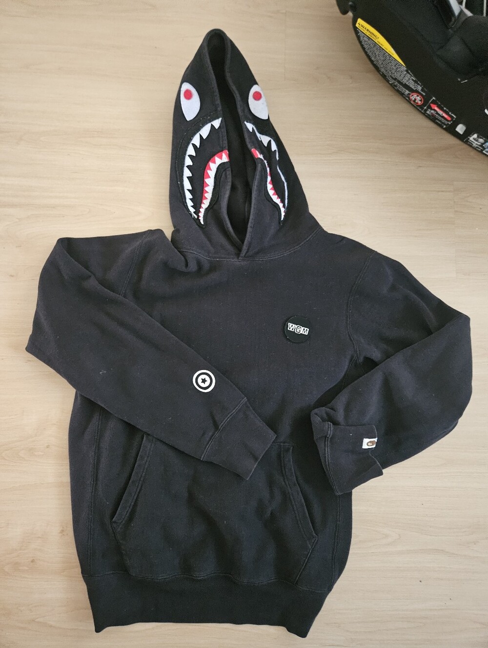 BAPE Shark Pullover Hoodie 'Black'
